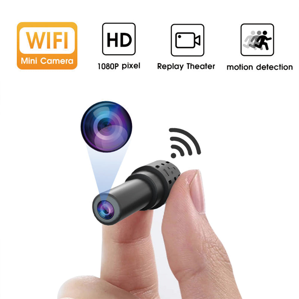 X14 1080P Compact Design 2.4GHz WiFi Security Camera Built-in Microphone Remote Access Safety Camera