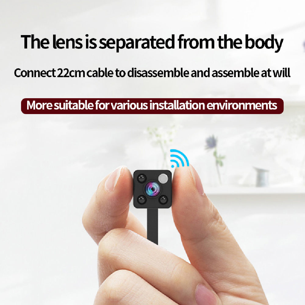 S93 1080P Night Vision Mini Portable Camera 2.4GHz WiFi 800mAh Lithium Battery Micro Camera