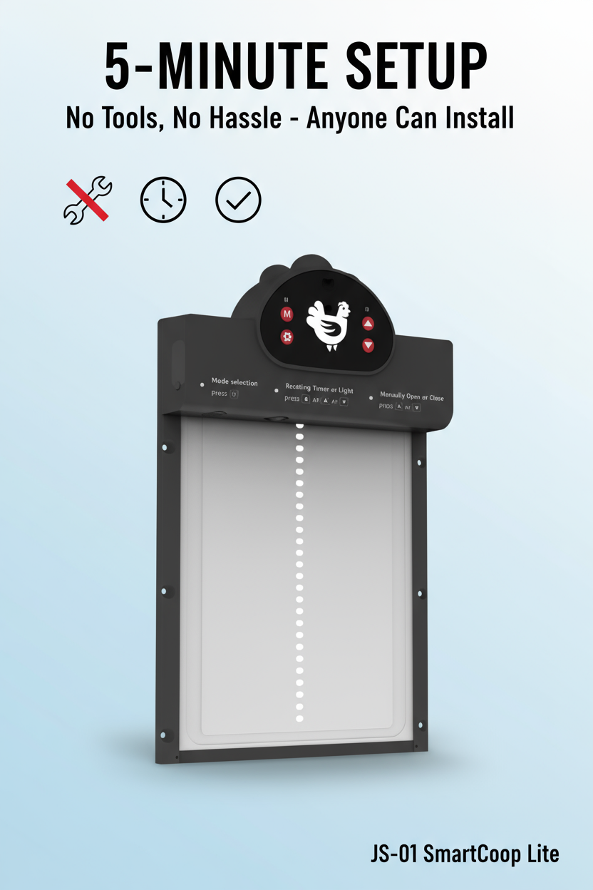 JS-01 SmartCoop Lite with Bluetooth