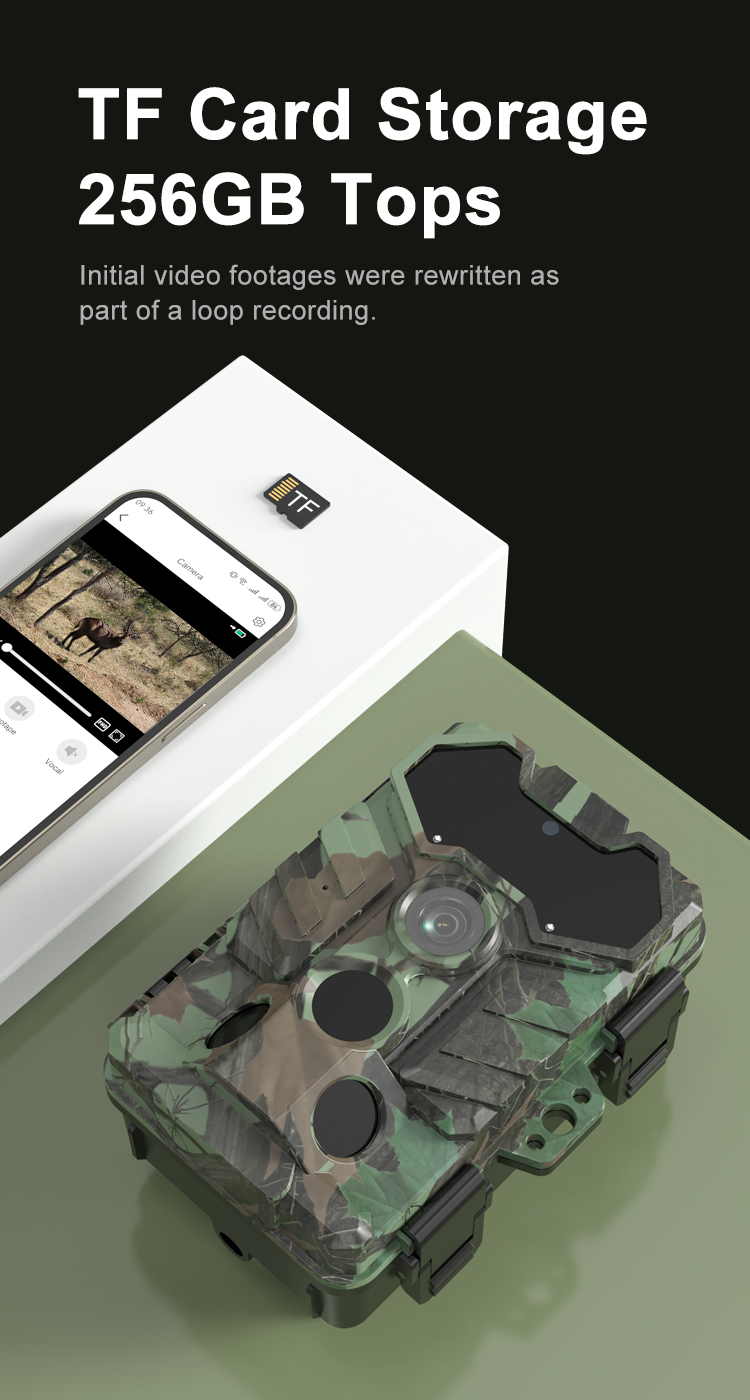 S29-D IP66 Wireless Solar Trail Camera Time Lapse Wildlife Monitoring Hunting Camera