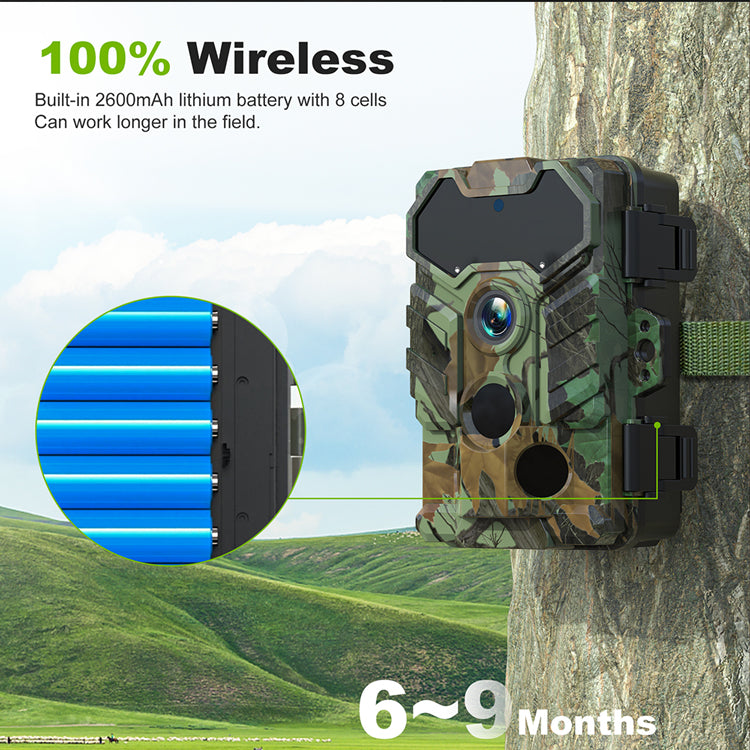 S29-C Wireless Built-in Battery Trail Camera Time Lapse Wildlife Monitoring Hunting Camera