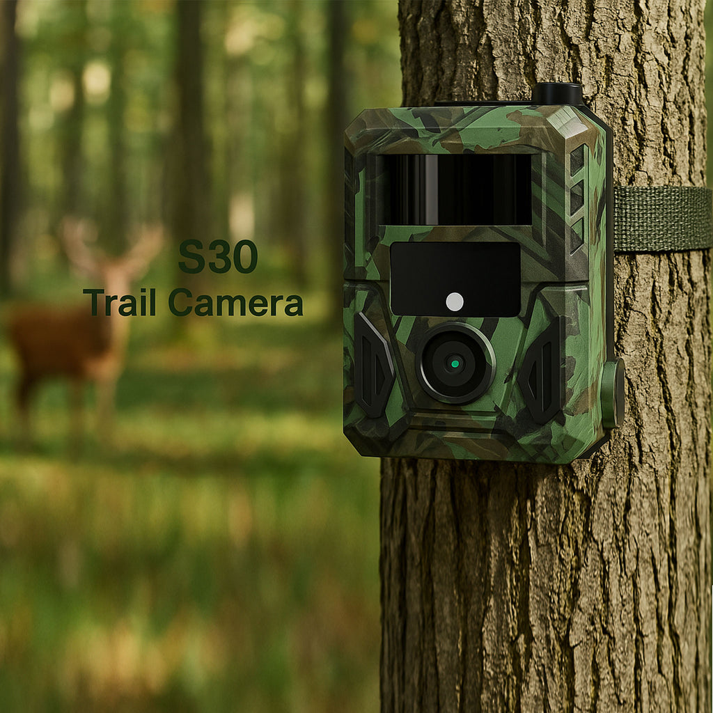 S30 Wireless Built-in Battery Trail Camera Time Lapse Wildlife Monitoring Hunting Camera