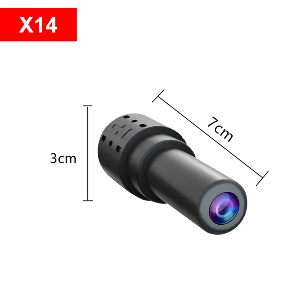 X14 1080P Compact Design 2.4GHz WiFi Security Camera Built-in Microphone Remote Access Safety Camera