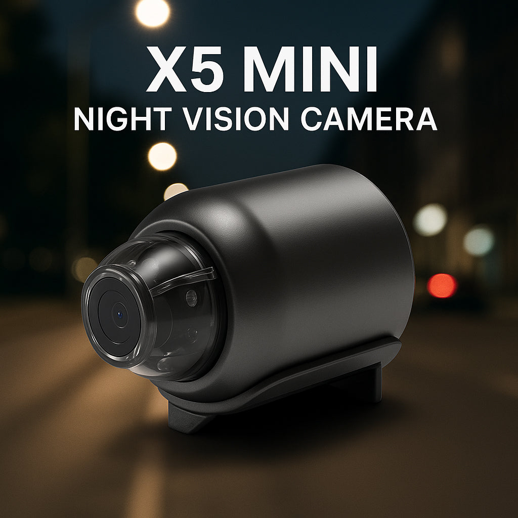 X5 Infrared Night Vision Mini Security Camera 1080P 2.4GHz WiFi with Microphone Home CCTV Camera