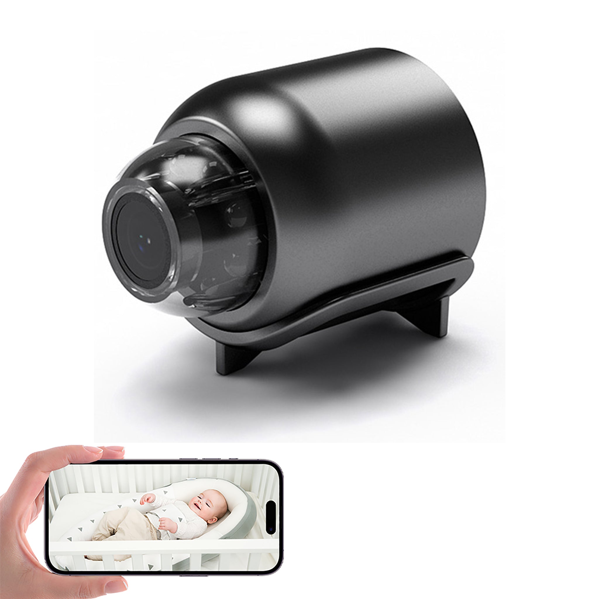 X5 Infrared Night Vision Mini Security Camera 1080P 2.4GHz WiFi with Microphone Home CCTV Camera