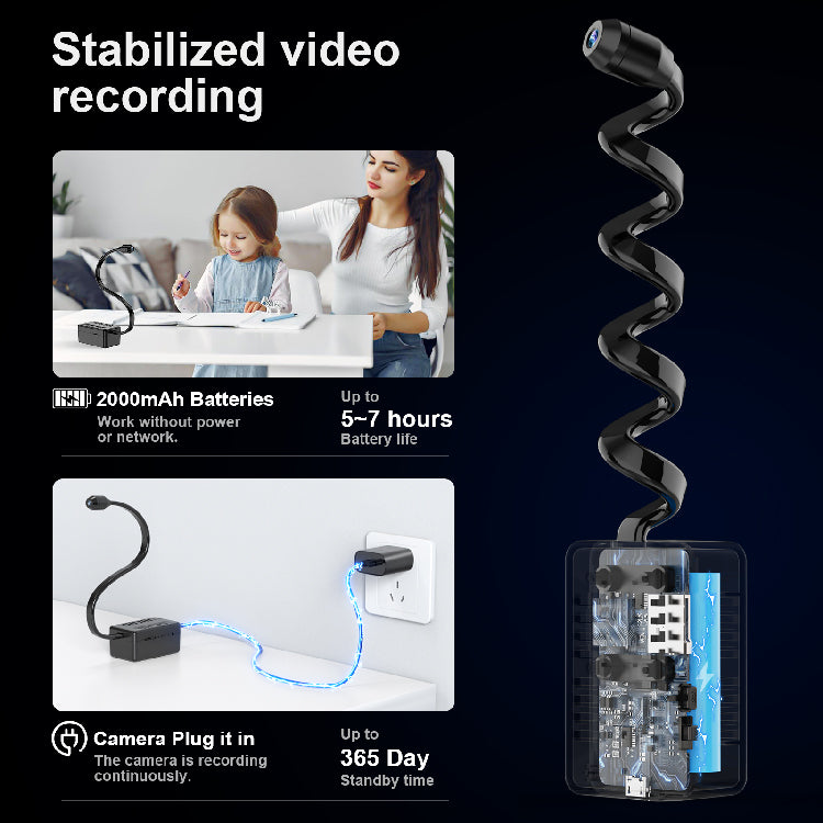 X7 Bluetooth 2MP Battery Powered 4G Mini Camera 1080P Portable Micro CCTV Camera