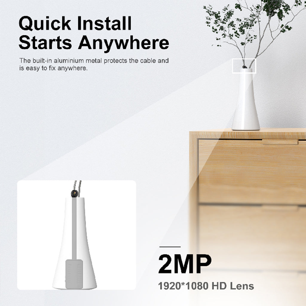 X7 Mini WiFi Camera 1080P HD Wireless Security Camera Battery Powered Portable Spy Cam 2.4GHz Bluetooth CCTV