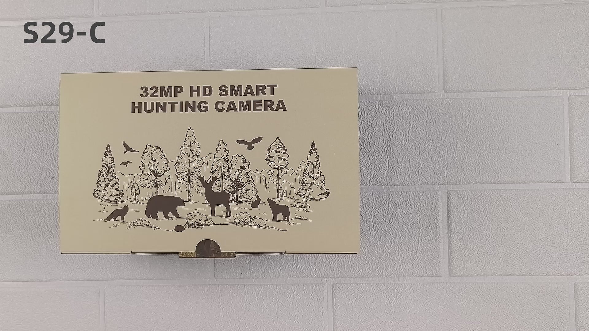 S29-C Wireless Built-in Battery Trail Camera Time Lapse Wildlife Monitoring Hunting Camera